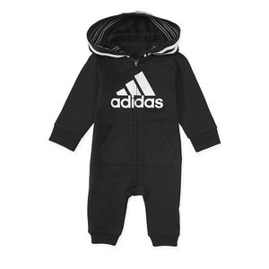 adidas® Size 24 M Hooded Coverall in Black